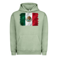 Pigment Oil Green mexican flag Urban Hoodie - CTS Tumbler Store