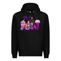 Black wednesday coffee cups Premium Hoodie - Zillion Design Studio