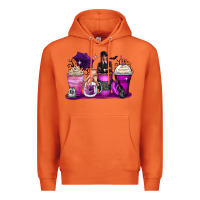 Carrot wednesday coffee cups Premium Hoodie - Zillion Design Studio