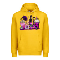 Lemon wednesday coffee cups Premium Hoodie - Zillion Design Studio