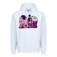 White wednesday coffee cups Premium Hoodie - Zillion Design Studio