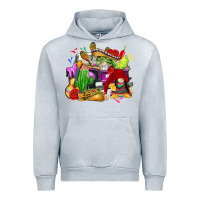 Heather Grey mexican gnomes truck Urban Hoodie - CTS Tumbler Store