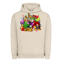 Pigment French Oak mexican gnomes truck Urban Hoodie - CTS Tumbler Store