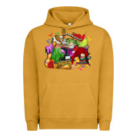 Pigment Peanut Butter mexican gnomes truck Urban Hoodie - CTS Tumbler Store