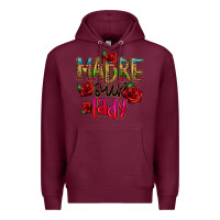 Burgundy madre our lady Premium Hoodie - CTS Tumbler Store