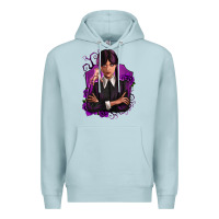Blue Mist wednesday Premium Hoodie - Zillion Design Studio