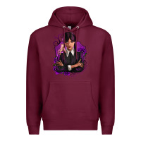 Burgundy wednesday Premium Hoodie - Zillion Design Studio
