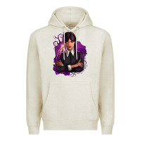 Oatmeal Heather wednesday Premium Hoodie - Zillion Design Studio