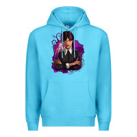 Ocean Blue wednesday Premium Hoodie - Zillion Design Studio