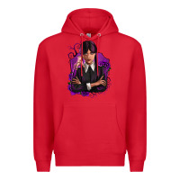 Red wednesday Premium Hoodie - Zillion Design Studio