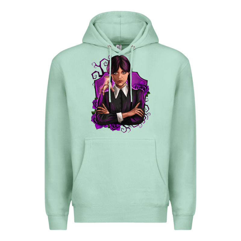 Wednesday Premium Hoodie by Zillion Design Studio | Teevron