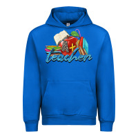 Cobalt a  teacher Urban Hoodie - Zillion Design Studio