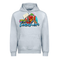 Heather Grey a  teacher Urban Hoodie - Zillion Design Studio