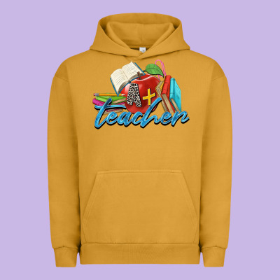 A  Teacher Urban Hoodie Designed By Zillion Design Studio