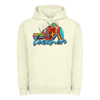 Pigment Pistachio a  teacher Urban Hoodie - Zillion Design Studio