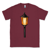 Burgundy street lamp Classic Tee - BarkalooDesign