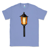 Colony Blue street lamp Classic Tee - BarkalooDesign
