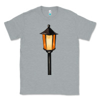 Heather Grey street lamp Classic Tee - BarkalooDesign