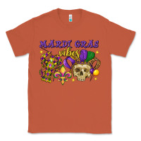 Copper mardi gras vibes skull Classic Tee - FaDigitalArtStudio