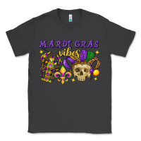 Smoke mardi gras vibes skull Classic Tee - FaDigitalArtStudio
