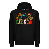 Black Let's fiesta Premium Hoodie - CTS Tumbler Store