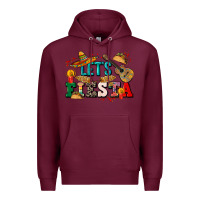 Burgundy Let's fiesta Premium Hoodie - CTS Tumbler Store