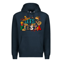 Navy Let's fiesta Premium Hoodie - CTS Tumbler Store