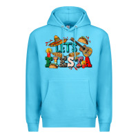 Ocean Blue Let's fiesta Premium Hoodie - CTS Tumbler Store
