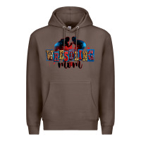 Coffee wrestling mom Premium Hoodie - Zillion Design Studio