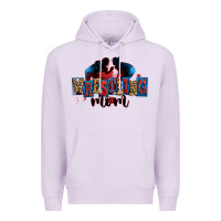 Lilac wrestling mom Premium Hoodie - Zillion Design Studio