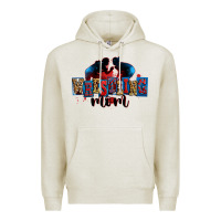 Oatmeal Heather wrestling mom Premium Hoodie - Zillion Design Studio
