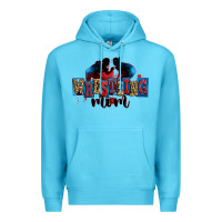 Ocean Blue wrestling mom Premium Hoodie - Zillion Design Studio