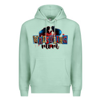Seafoam wrestling mom Premium Hoodie - Zillion Design Studio
