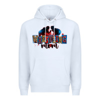 White wrestling mom Premium Hoodie - Zillion Design Studio