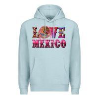 Blue Mist love mexico Premium Hoodie - CTS Tumbler Store
