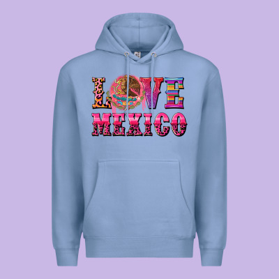 Love Mexico Premium Hoodie Designed By Cts Tumbler Store