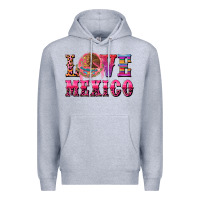 Heather Grey love mexico Premium Hoodie - CTS Tumbler Store