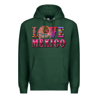 Sports Green love mexico Premium Hoodie - CTS Tumbler Store