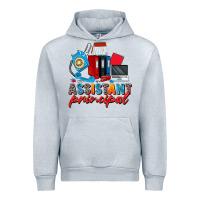 Heather Grey assistant principal Urban Hoodie - Zillion Design Studio