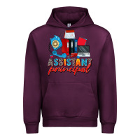 Mauve Wine assistant principal Urban Hoodie - Zillion Design Studio