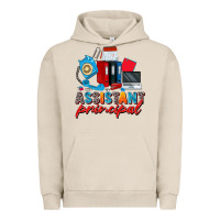 Pigment French Oak assistant principal Urban Hoodie - Zillion Design Studio