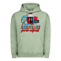Pigment Oil Green assistant principal Urban Hoodie - Zillion Design Studio