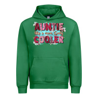 Emerald auntie like mom only cooler Urban Hoodie - Zillion Design Studio