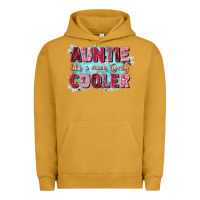 Pigment Peanut Butter auntie like mom only cooler Urban Hoodie - Zillion Design Studio