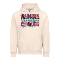 Sandshell auntie like mom only cooler Urban Hoodie - Zillion Design Studio