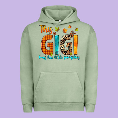 This Gigi Loves Her Little Pumpkins Urban Hoodie Designed By Texasbilliewilder