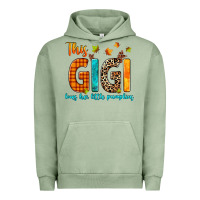 Pigment Oil Green this gigi loves her little pumpkins Urban Hoodie - texasbilliewilder