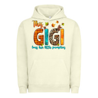 Pigment Pistachio this gigi loves her little pumpkins Urban Hoodie - texasbilliewilder