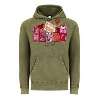 Vintage Olive valentines day nurse Vintage Hoodie - AdoDesignShop