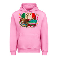 Fuchsia Pink mexican hearts Urban Hoodie - CTS Tumbler Store
